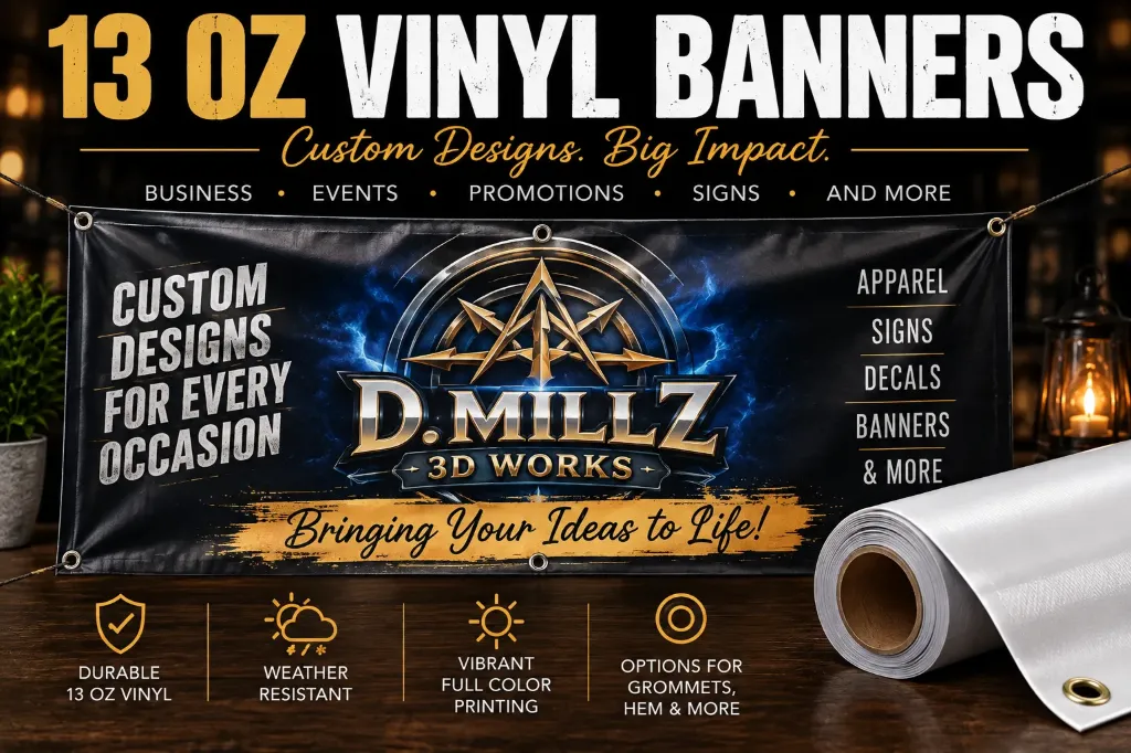 Custom 13oz Banner (2x4)